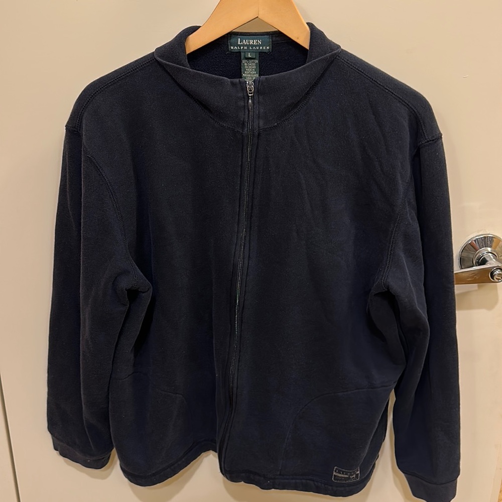 Used Lauren by Ralph Lauren Men’s L dark blue jacket.
